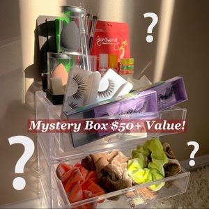 MYSTERY BEAUTY BOX EXCEEDS $$$ EXCEEDS 50% OFF